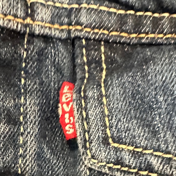 Vintage Style Levi's Men's Indigo Denim Trucker Jacket - Picture 4 of 9